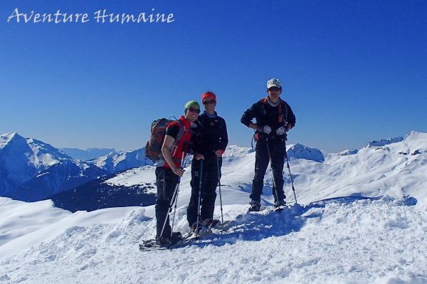 Journée raquettes dans le Beaufortain