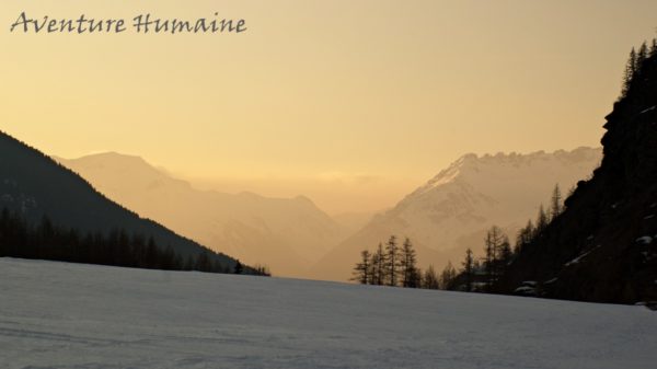 Nocturne à raquettes en Vanoise