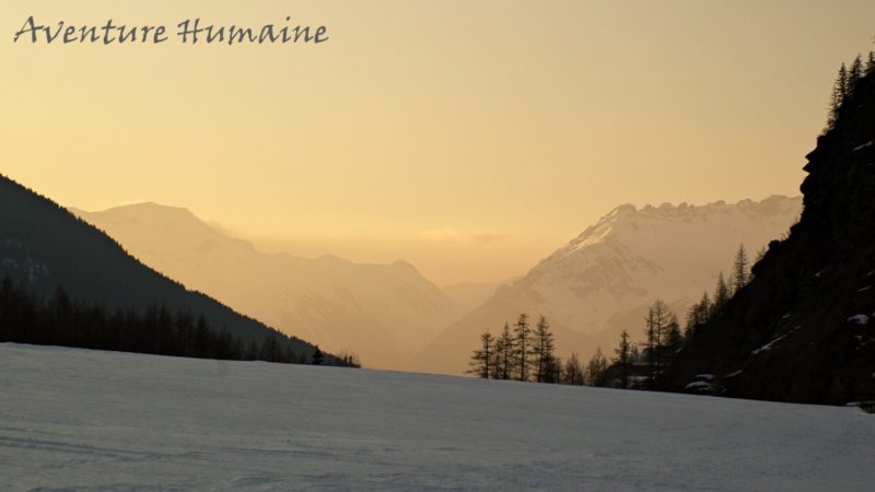 Nocturne à raquettes en Vanoise