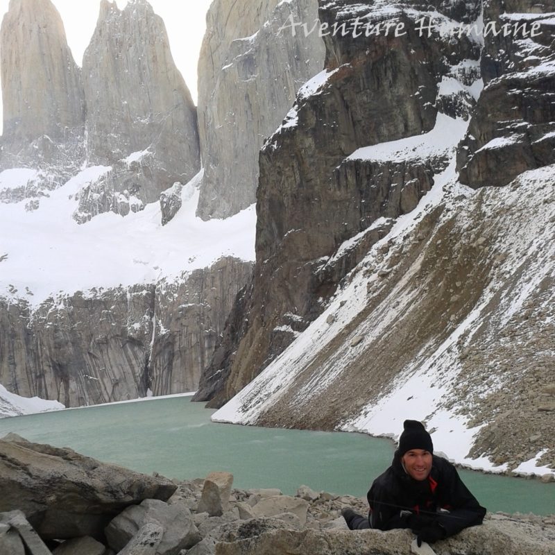 Devant les tours du Paine - Trek Torres del Paine