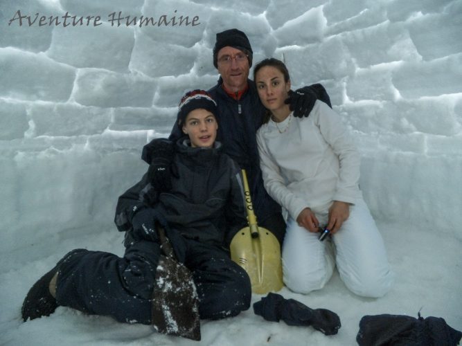 Dormir dans un igloo