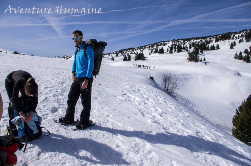 Randonnée raquettes en Chartreuse