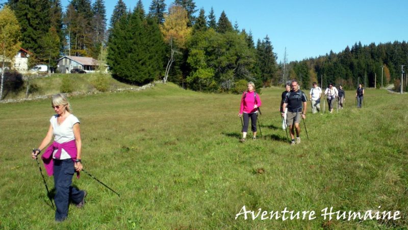 Stage de marche nordique dans le Jura