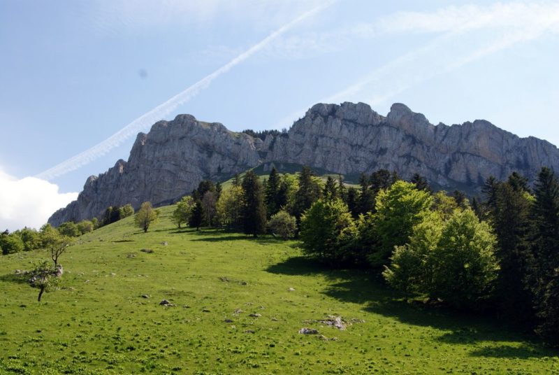 paysage typique de Chartreuse