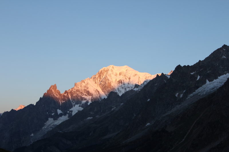 Le versant italien du Mont Blanc - Tour du Mont-Blanc duo d'en haut