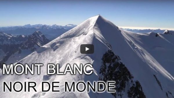reportage Mont-Blanc noir de monde - alpinisme, haute montagne