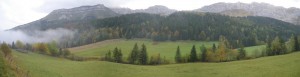 paysages du Vercors à l'automne