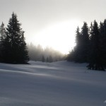 Au départ ce matin, l'ambiance grand nord est au rendez-vous !